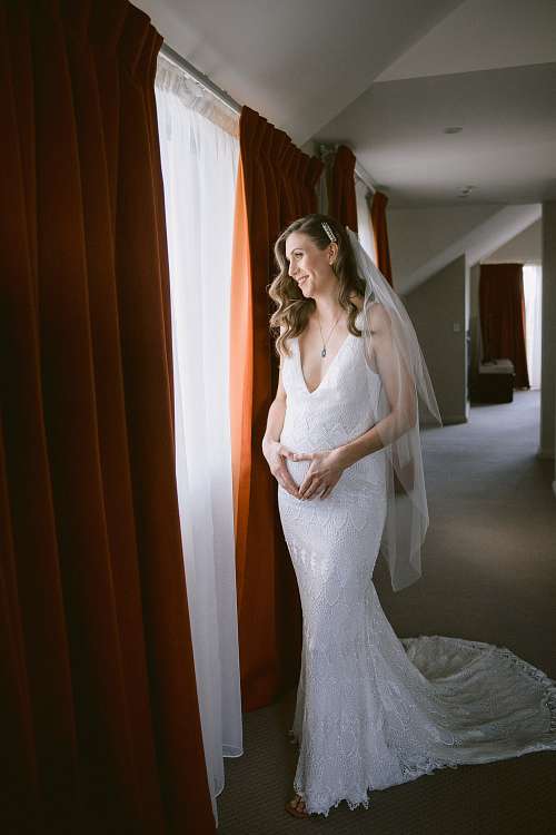 Bride Getting Ready