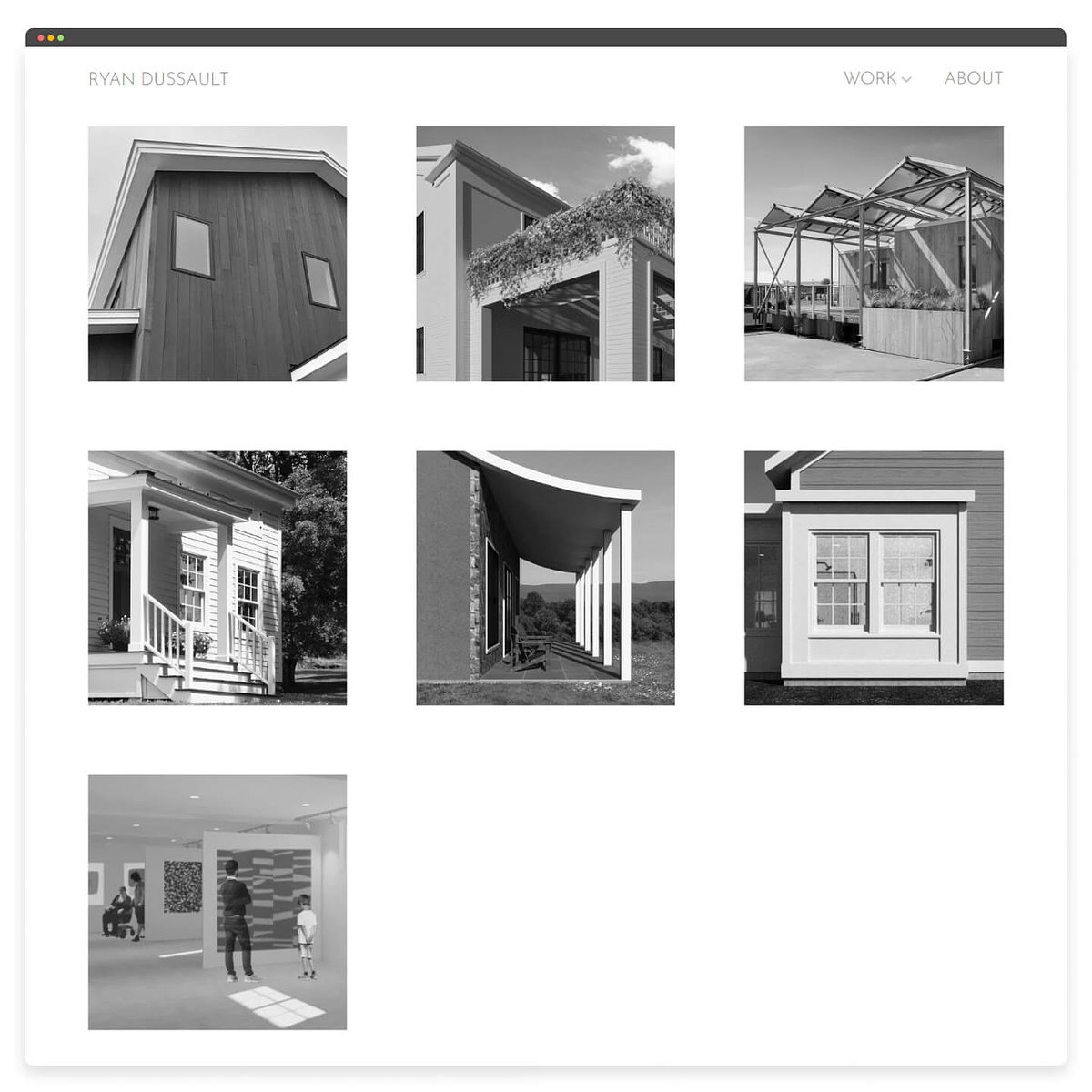Portfolio architektoniczne Ryana Dassault