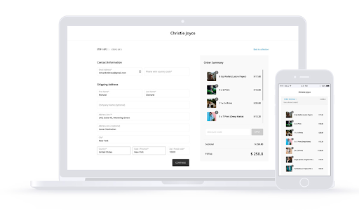 E-Commerce-Galerie