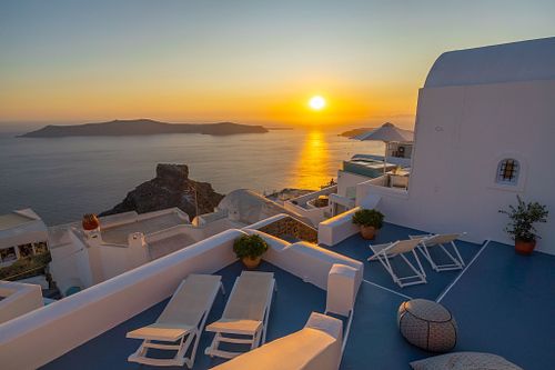 Sunset Caldera Sea View Houses