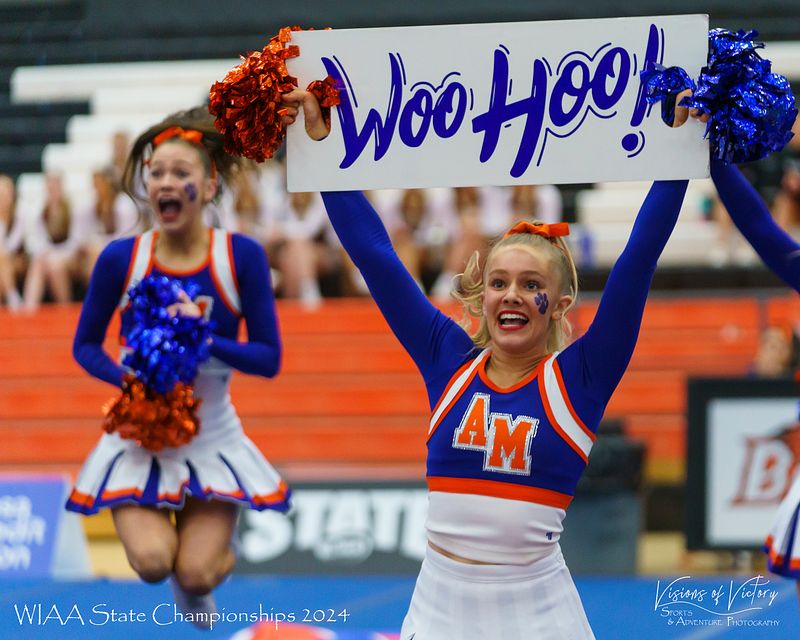 Auburn MtView HS Cheer - WIAA 2024