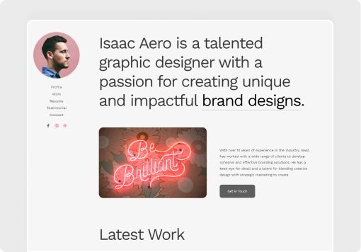 Online-Portfolio