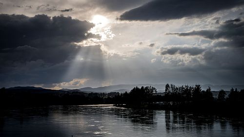 Abend an der Drammenselva