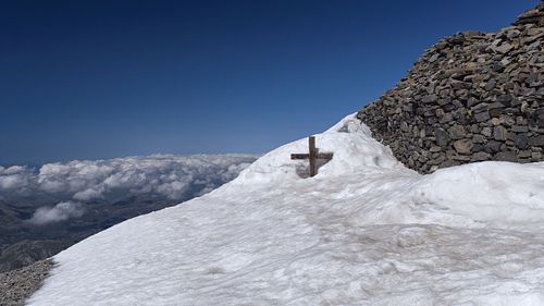 Gipfelkreuz auf dem Psiloritis