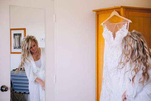 Bride Getting Ready