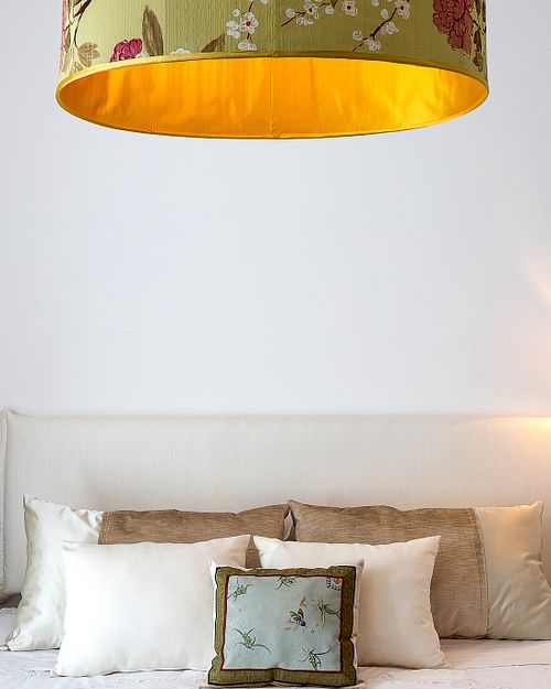 Fotografia de na Casa Andaluz, detalhe quarto candeeiro, interiores de luxo concebidos por FEMMA Interior Design.