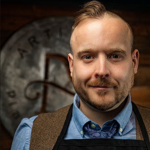 On-site interior headshots at client's office using client's background