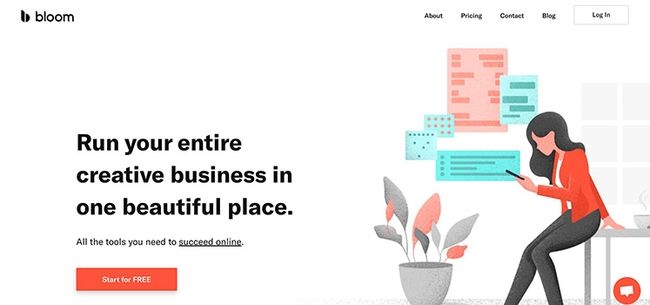App per la produttività Bloom CRM