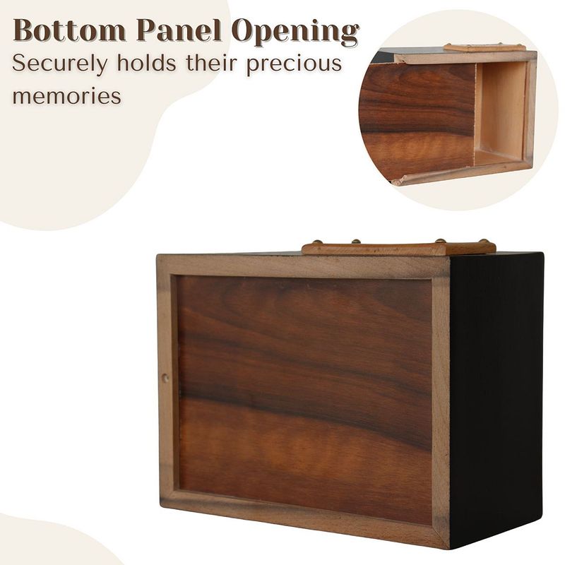 Black Beech Customized Wooden Urn