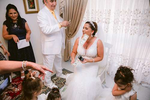 Bride Getting Ready