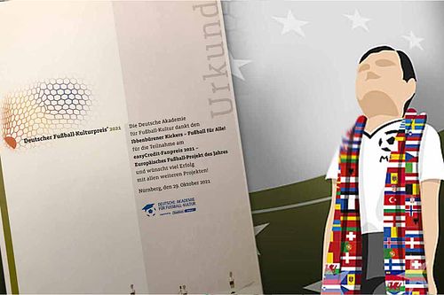 Europ&auml;isches Fu&szlig;ball-Projekt des Jahres 2021