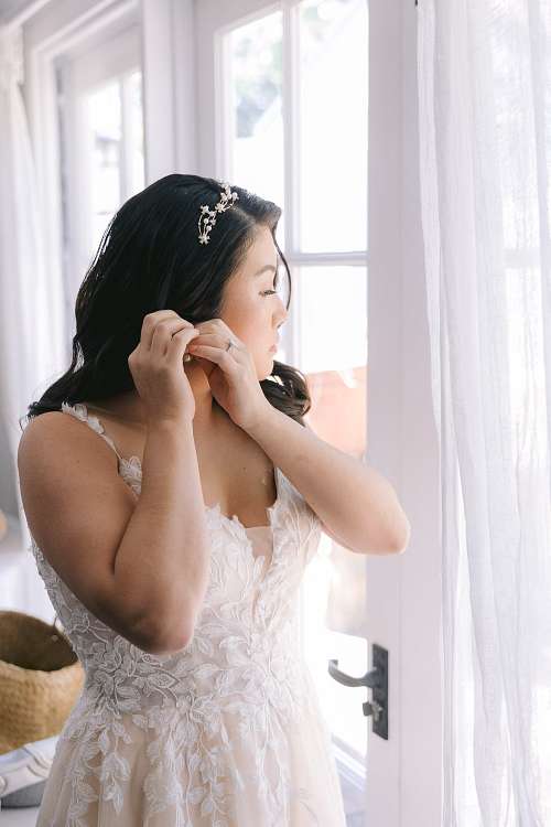 Bride Getting Ready