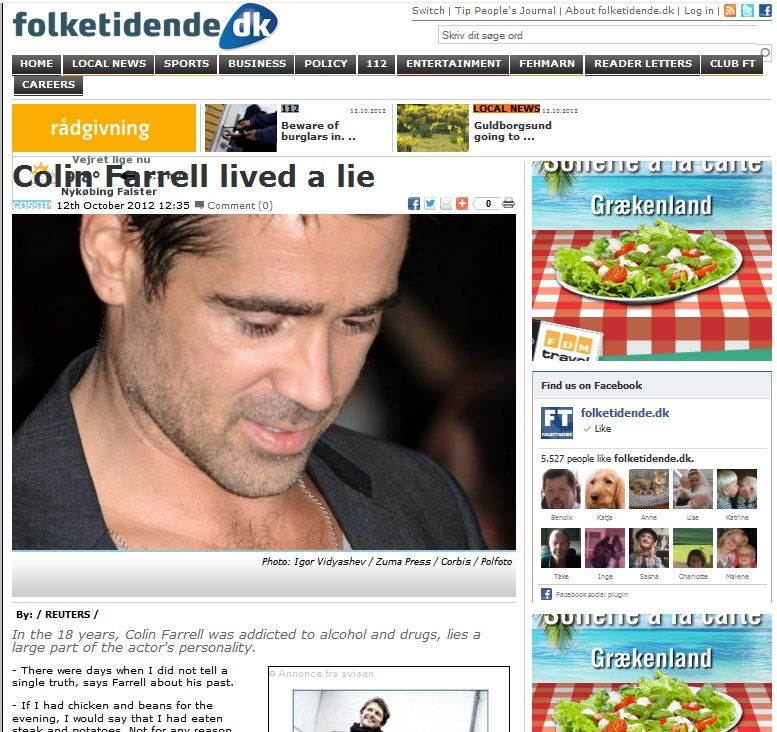 Colin Farell - folketidende.dk - by Igor Rockxposure