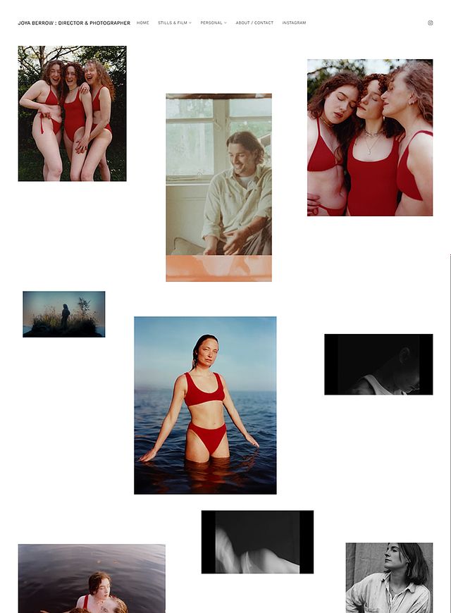Joya Berrow Portfolio Website Examples