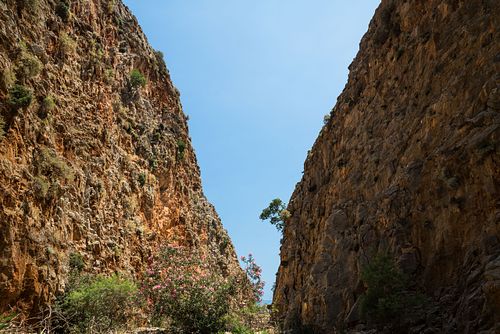 In der Aradena-Schlucht