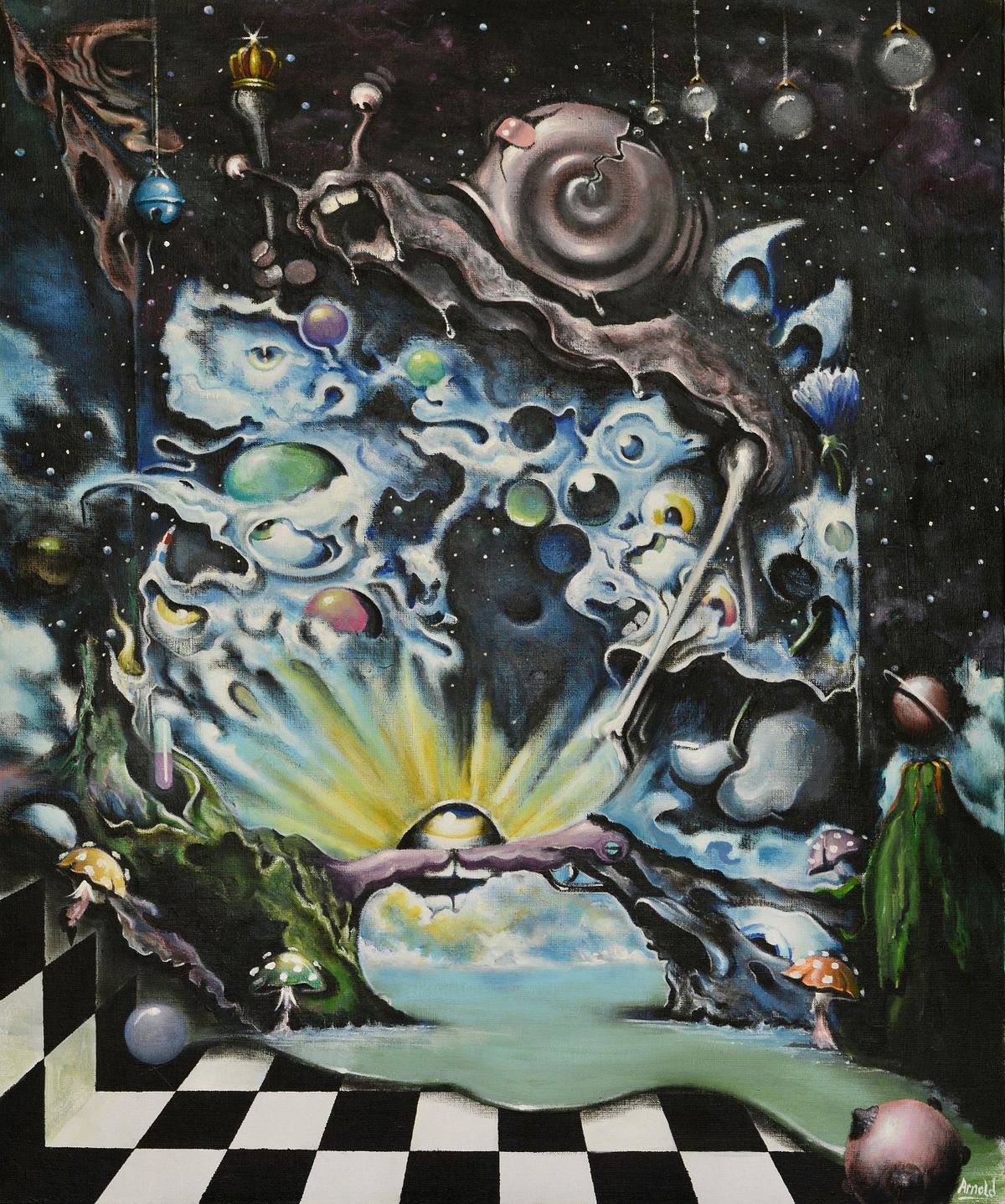 Snailtrail &ndash; by Dutch artist Arnold Janssen