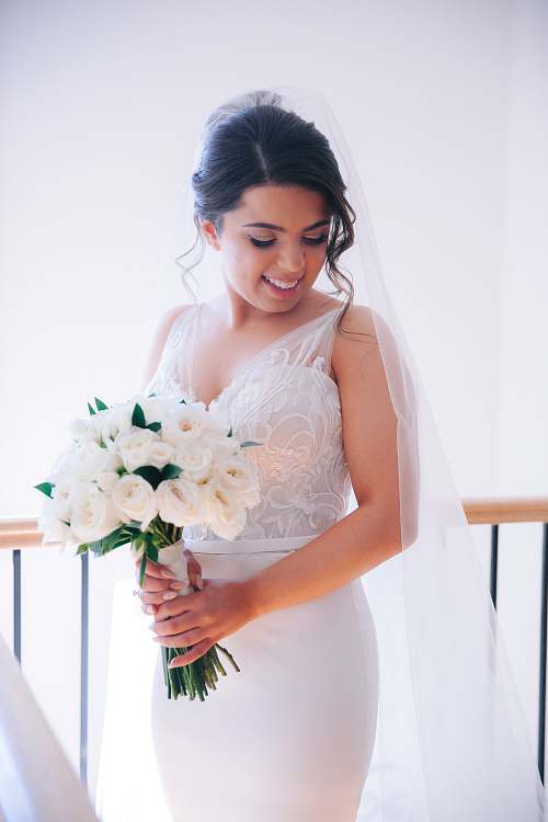 Bride Getting Ready