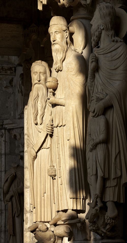 chartres, cathedrale,gothique, sculpture,portail nord