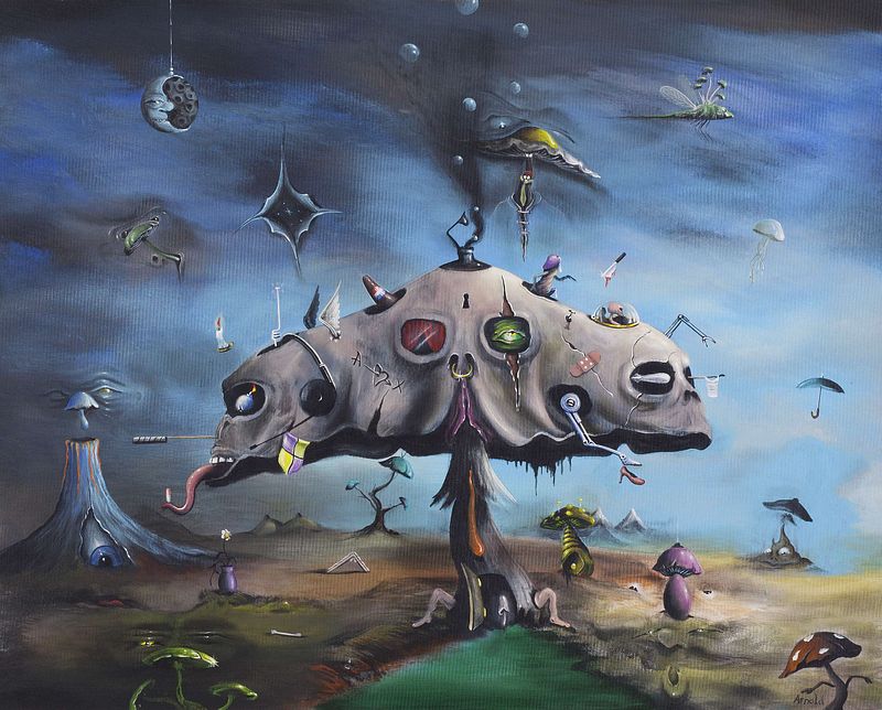 Arnold Janssen - Magic Mushroom - SOLD