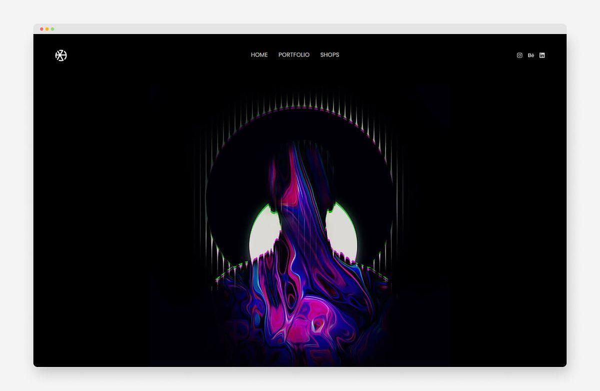 Mihailo's surreal photography website