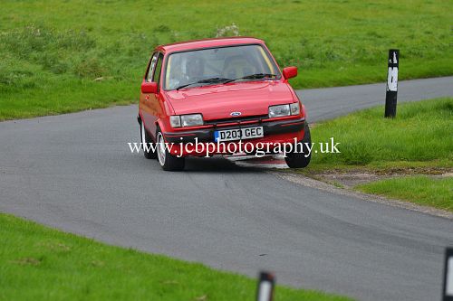 Ford Fiesta driven by Martyn Bland