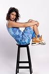 Ribbed Dress  - Summer Sky (Blue)