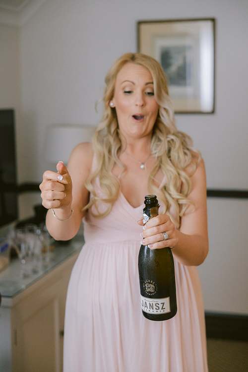 Bride Getting Ready
