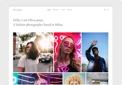 онлайн-портфолио