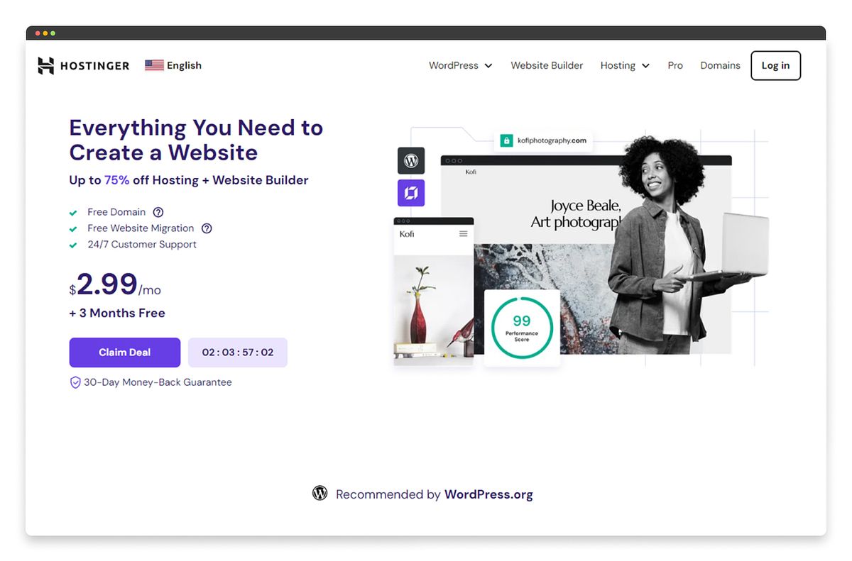 Hostinger Website Builder