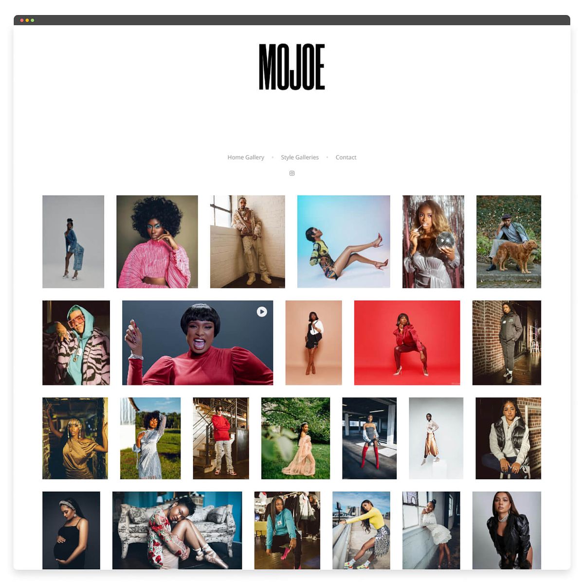 website of MOJOE
