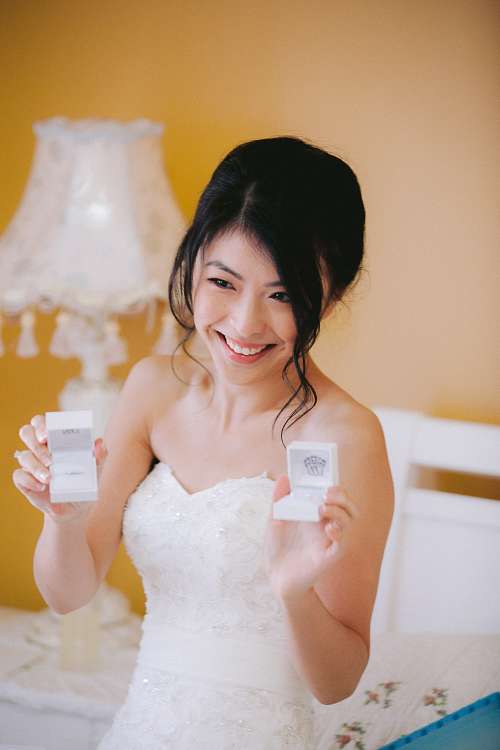Bride Getting Ready