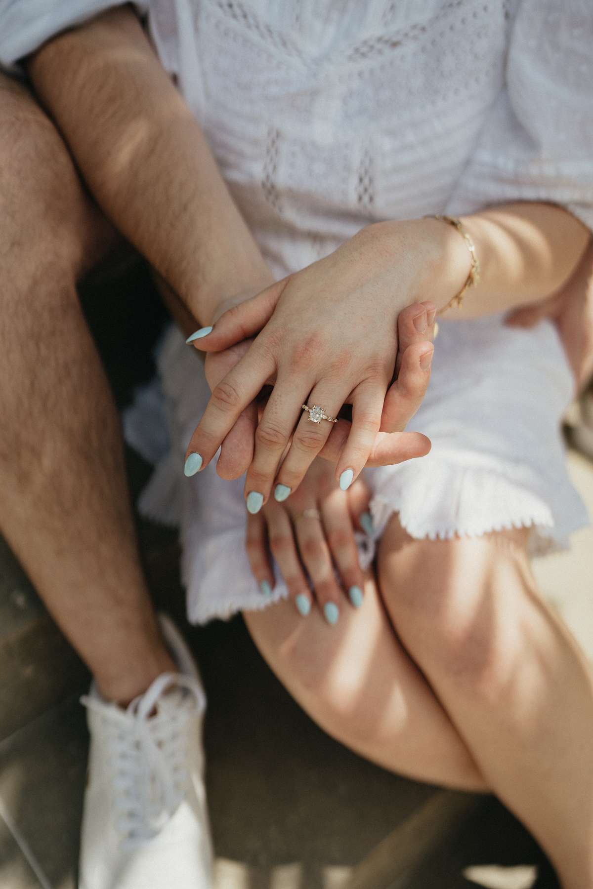 Photographer capturing engagement at Nayara Springs Costa Rica