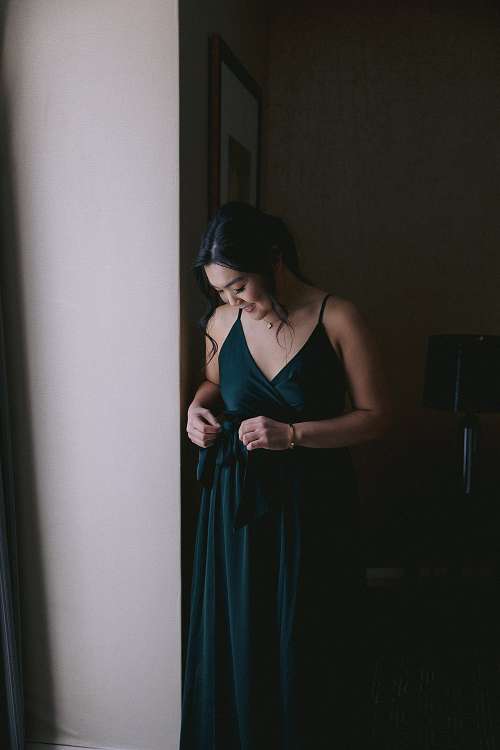 Bride Getting Ready