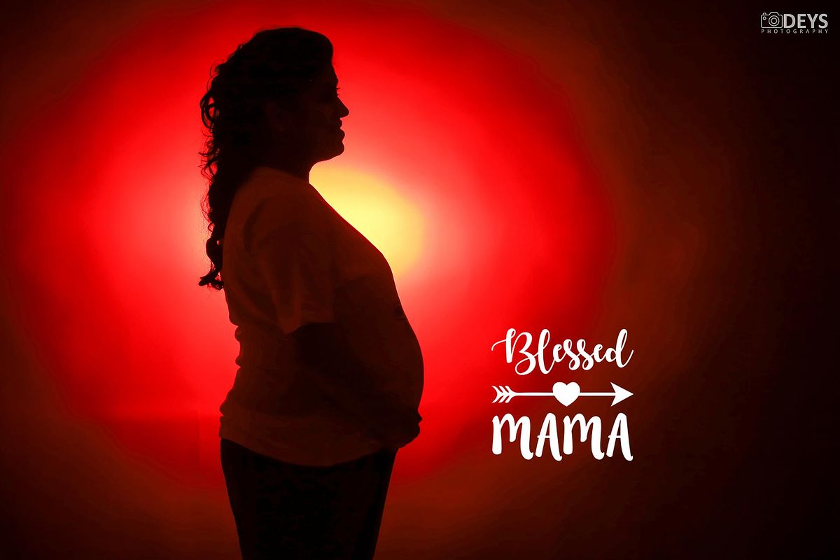 Silhouette maternity shoot near me