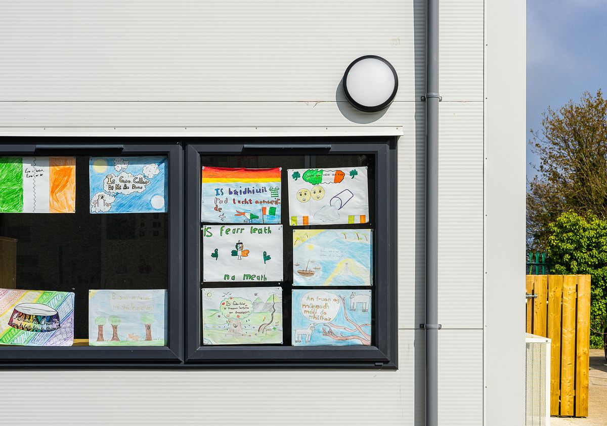 McAvoy SmartClass Modular Classroom Exterior - St. Joseph's