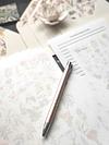Luxury Vintage Floral Scented Letter Writing Stationery Gift Set with Accessories