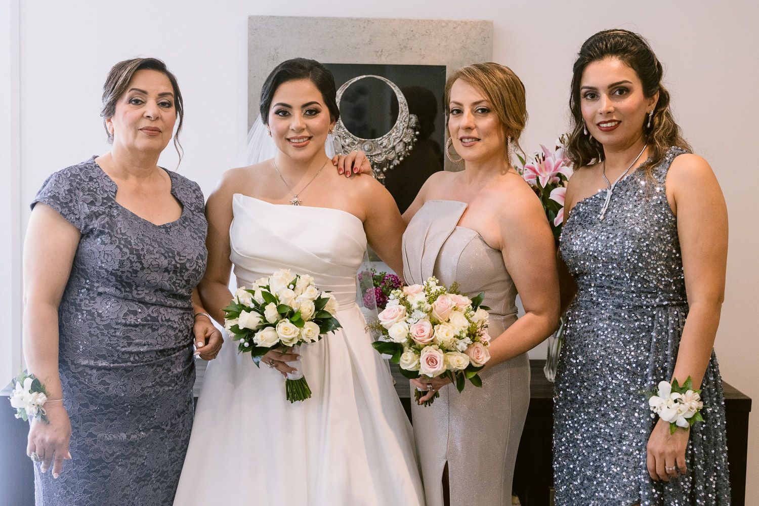 Bride Getting Ready