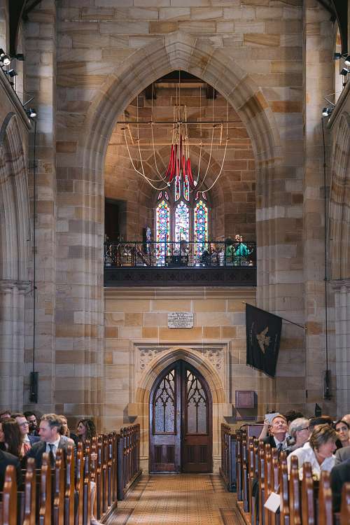 Church Wedding Ceremony at St Philip's Anglican Church