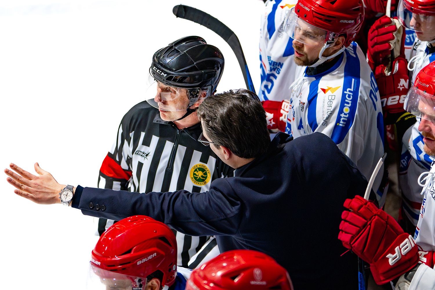 Australian Ice Hockey League (AIHL) 2024 regular season game Caribou Canberra Brave v Newcastle Northstars [29 June 2024]