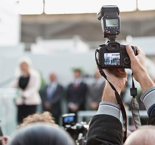 Paramètres de l'appareil photo pour la photographie d'événement