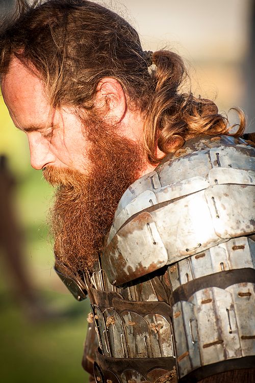 Viking Village. Winter Solstice.