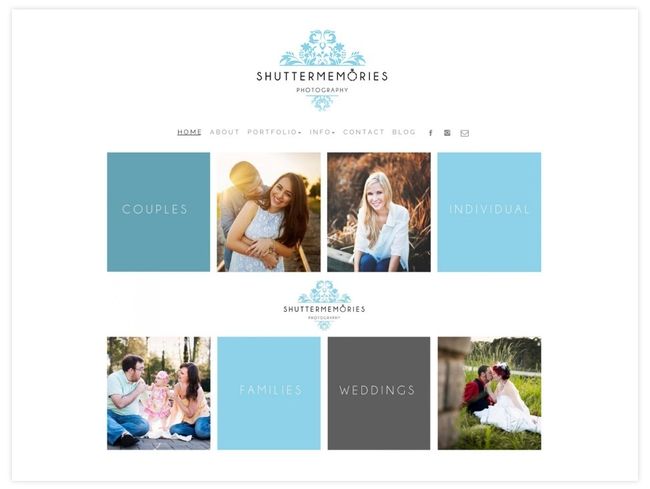 Sito web portfolio matrimonio