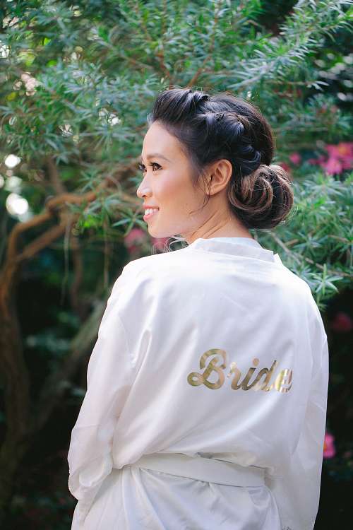 Bride Getting Ready