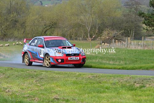 Subaru Impreza driven by Phillip Megginson