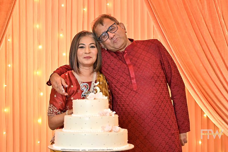 25th anniversary - Richa & Gaurav