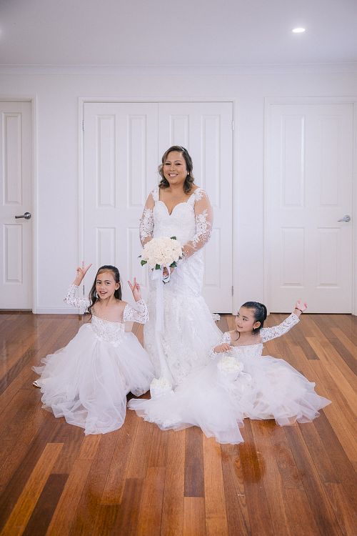 Bride Getting Ready