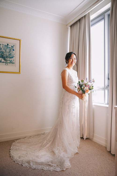 Bride Getting Ready