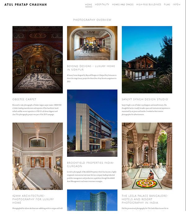 Atul Pratap Chauhan  Portfolio Website Examples