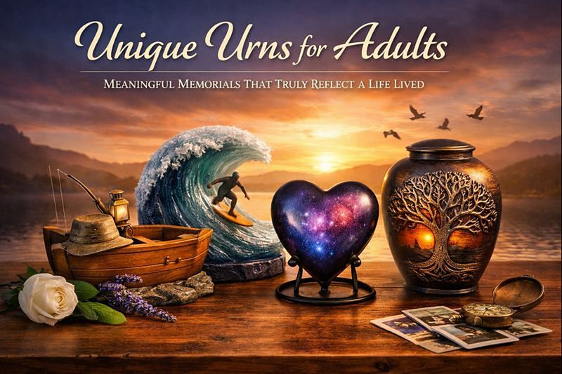 Unique Urns for Adults online in USA, UK & Australia