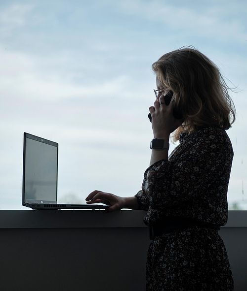 portrait individuel sur site en situation